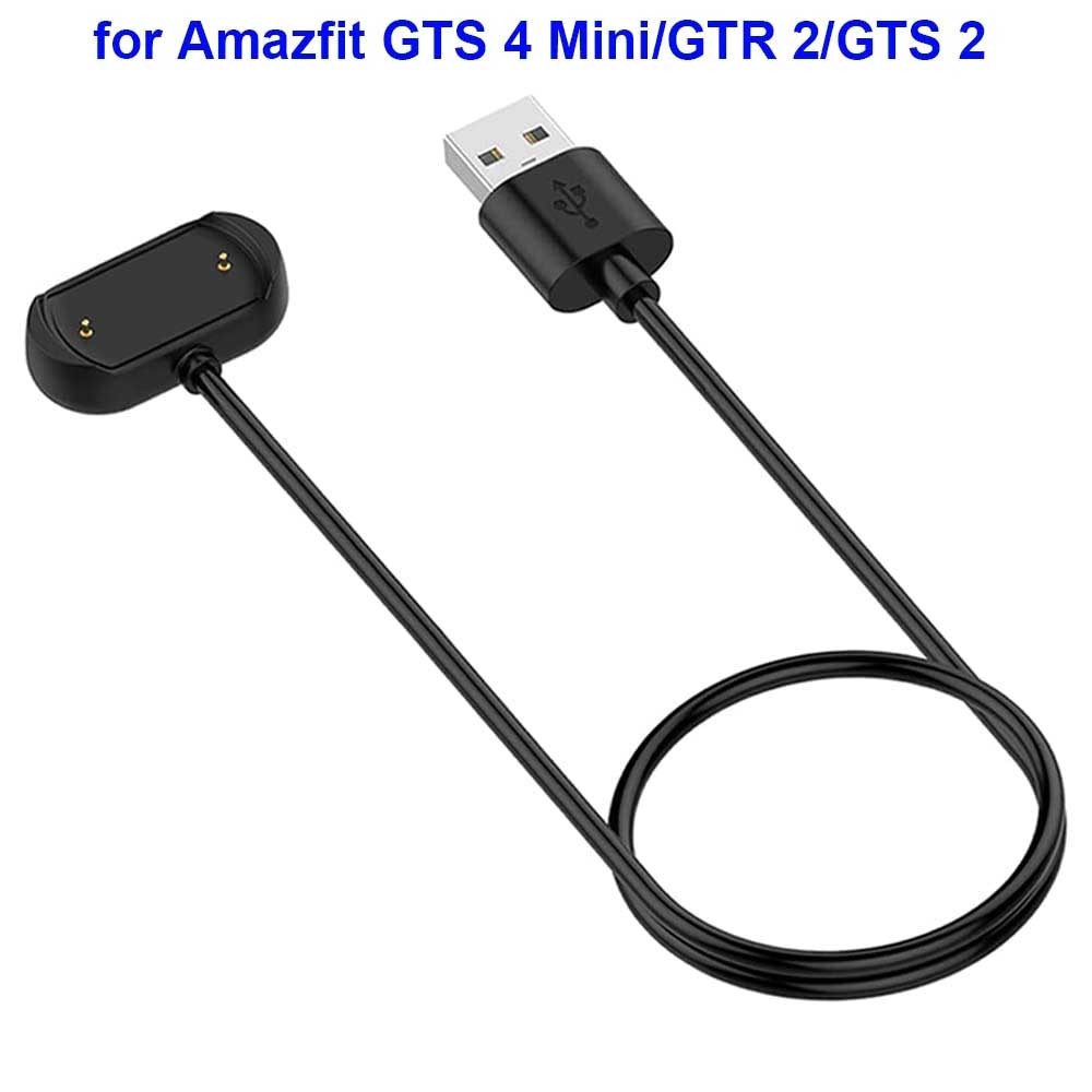 สําหรับ Amazfit Bip 3/ Bip 3 Pro/ GTS 4 Mini/ Bip U Pro/GTS 2/ GTR 2/ GTS2 Mini/ GTS 2e/ T-Rex Pro ชาร์จแม่เหล็กสาย 1m