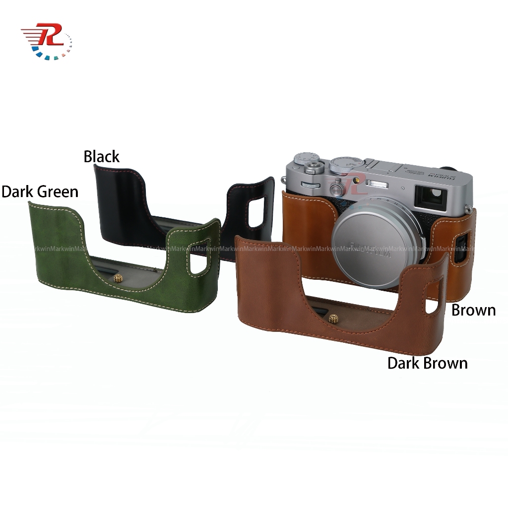 กระเป๋ากล้องหนังครึ่งเคสสําหรับกล้อง Fujifilm X100VI