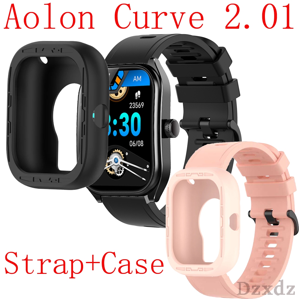 เคส Aolon Curve Smart Watch Case Protector Cover Shell อุปกรณ ์ เสริมสําหรับ Aolon Curve สายรัดข ้ อ