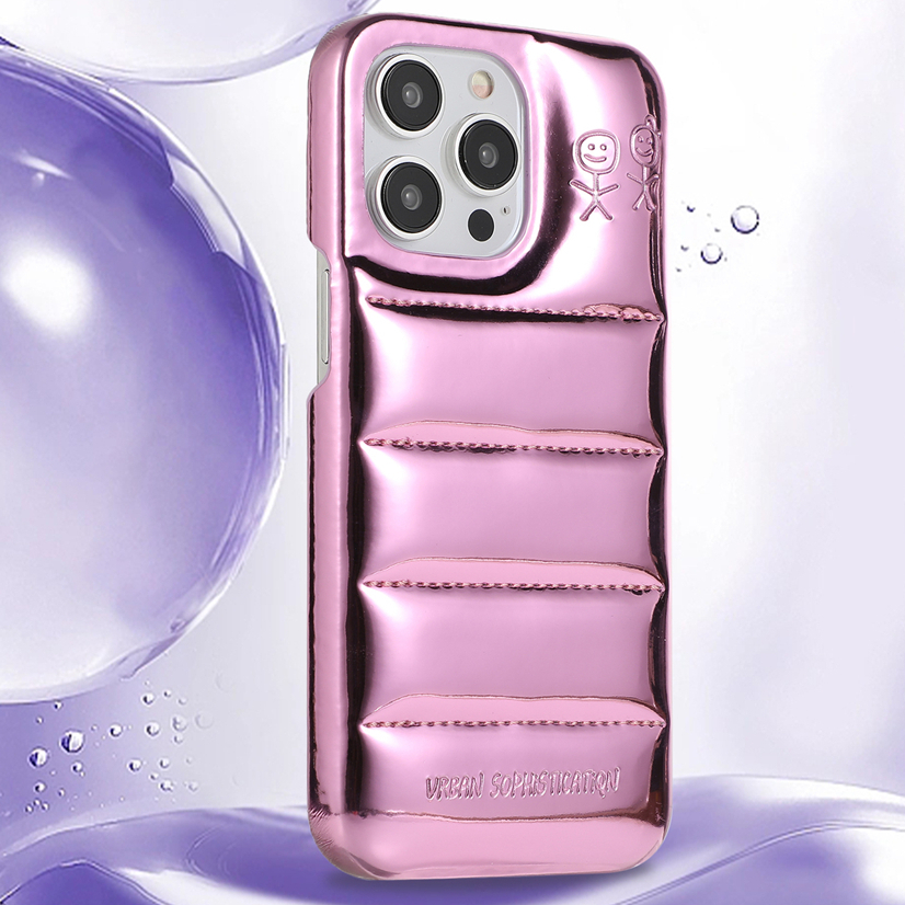 สําหรับiPhone 17 Aurora Shining The PufferสําหรับApple iP16 15 14 13 12 11 Pro Max 14Plus 15Plusลงเสื้อออกแบบป้องกันกล้องหรูหรา