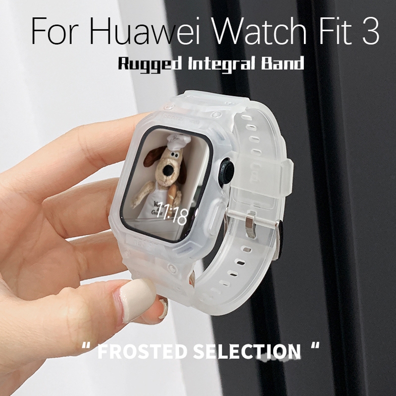 Glacier โปร่งใสทนทานสําหรับ Huawei Watch Fit 5 สายนาฬิกา รูปที่ 2