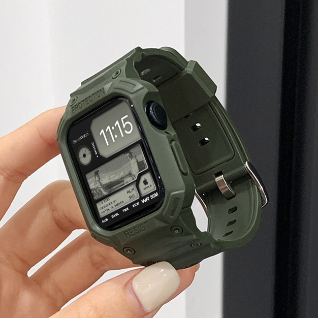 Glacier โปร่งใสทนทานสําหรับ Huawei Watch Fit 5 สายนาฬิกา รูปที่ 5