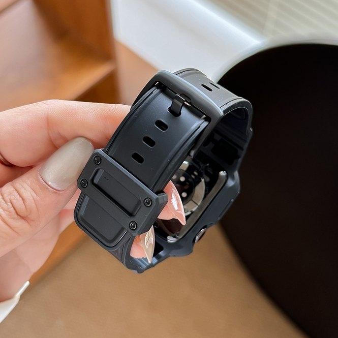 Glacier โปร่งใสทนทานสําหรับ Huawei Watch Fit 5 สายนาฬิกา รูปที่ 7
