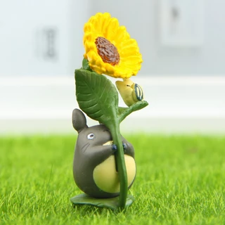 5.8 ซม.อะนิเมะดอกทานตะวัน DIY Mini Q รุ่น PVC Action Figures ตุ๊กตาของเล่น