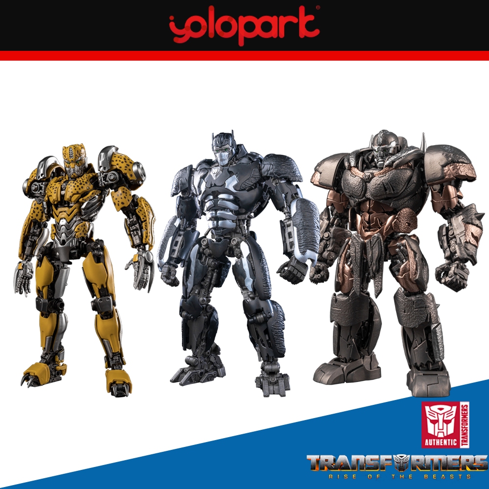 YOLOPARK Transformers Beast Wars Movie Series Maximal Model Kit Optimus Primal Cheetor Rhinox
