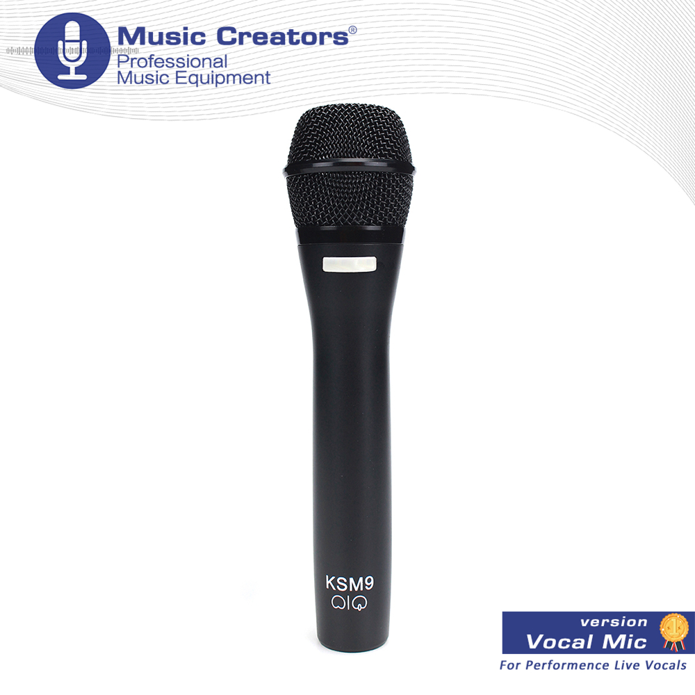 ไมโครโฟนไร้สาย SHURE KSM 9 SPOOL ไมโครโฟนไดนามิกโลหะผสมโครเมียม เหมาะสําหรับคอนเสิร์ต ปาร์ตี้ KTV กา