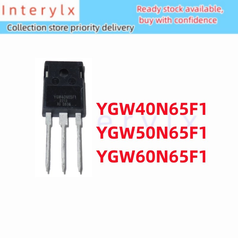 1 ชิ้น/ล็อต YGW40N65F1 40N65 YGW50N65F1 50N65 YGW60N65F1 60N65 In-line TO-247 IGBT Field Effect Mana