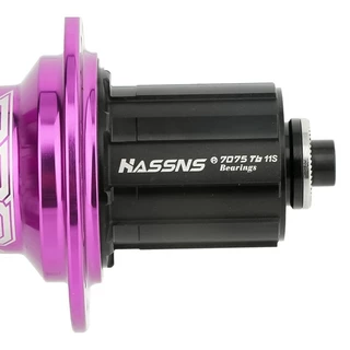 HASSNS-ดุมล้อจักรยานเสือภูเขา ฮับ Pro7 MTB 32 หลุม 36 หลุม ดุมล้อหลัง 32 ชม. บูชจักรยาน Noisy Cube 12, 11, 10, 9, 8, 7 ความเร็ว