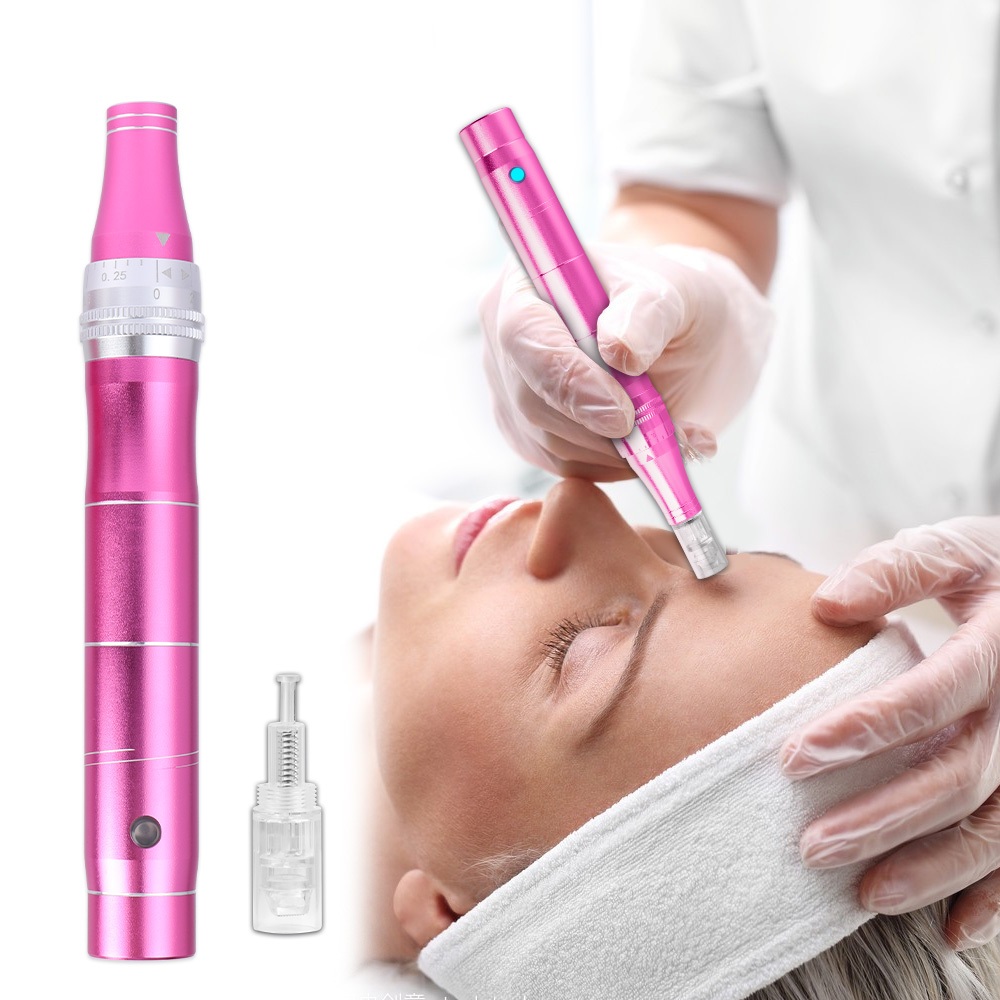 Salorie Derma Electric Micro Derma Therapy Microneedleing Pen อุปกรณ์ความงามบนใบหน้า MTS