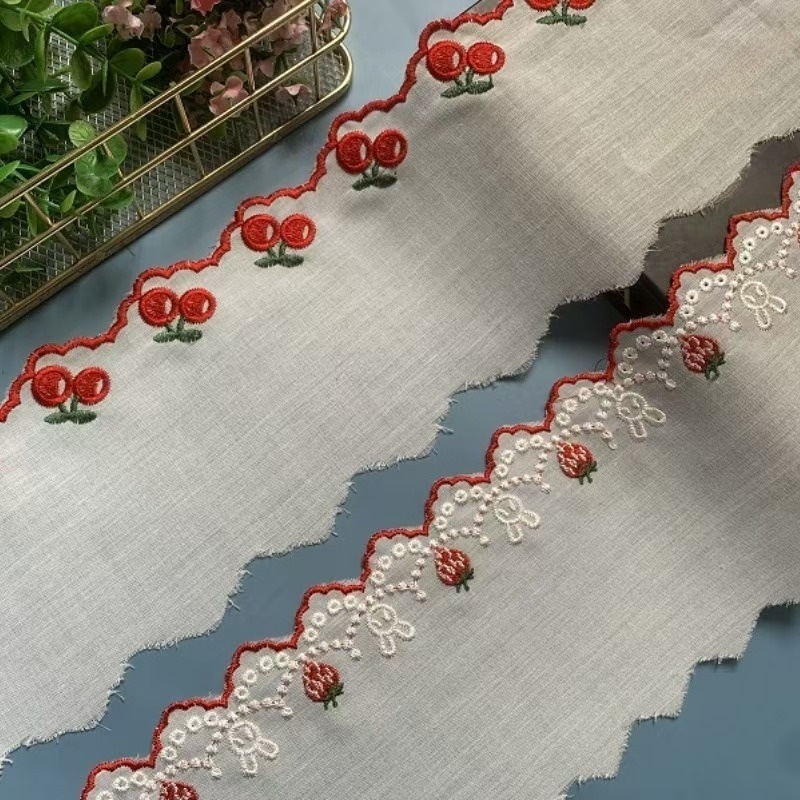 แนะนำ ผ้าม่าน 1หลากลวงผ้าฝ้ายผ้าเย็บปักถักร้อยตกแต่งลูกไม้กว้าง10เซนติเมตรผ้าม่านคอแขนอุปกรณ์จัดงานแต่งงานทําเองเสื้อผ้า ราคาพิเศษ มีเก็บเงินปลายทาง