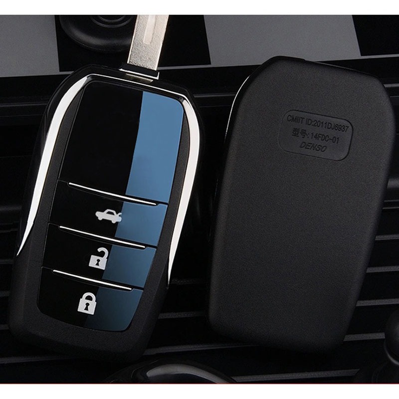 ดัดแปลงเคสกุญแจรถเข้ากันได้กับ Toyota Yaris/Yaris sport/Commuter/Vios - รูปที่ 3