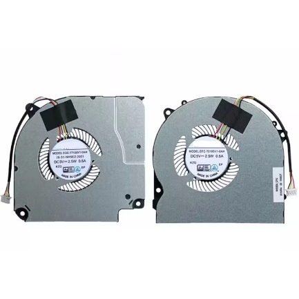 ใหม่ CPU พัดลมระบายความร้อน gpu พัดลม Cooler สําหรับ ThundeRobot 911MT 911ME MP 911 PLUS 911ST G7000