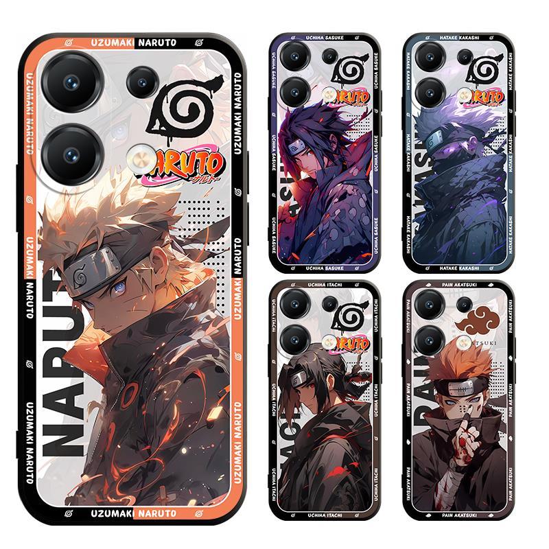 เคสสําหรับ xiaomi 14T 14 POCO F6 M6 PRO ultra 4G 5G PAIN ITCHI Matte ตรงกรณีสีดํานุ่ม