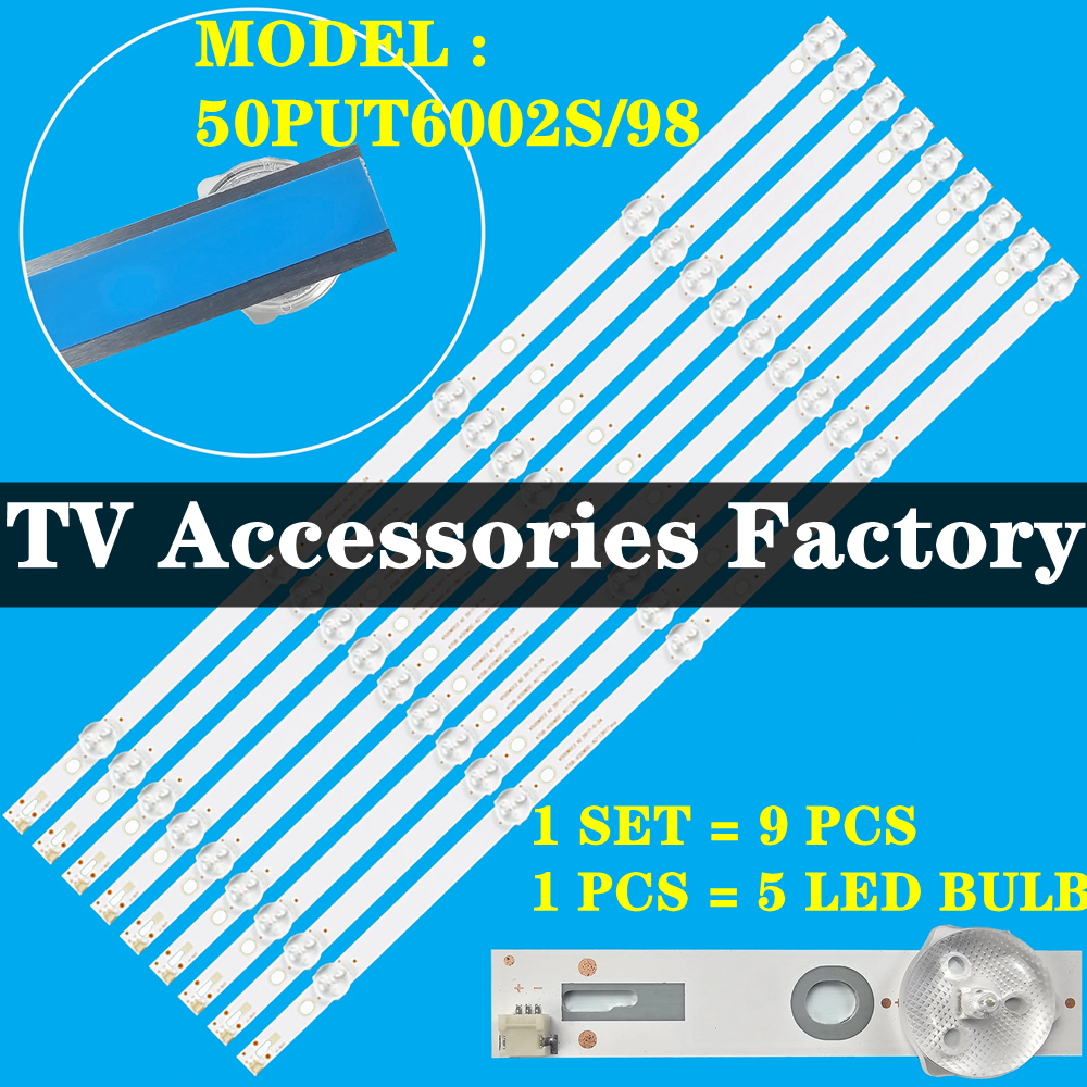 ใหม่ 1 ชุด PHILIPS 50PUT6002S/98 LED TV LED BACKLIGHT 50PUT6002S/67