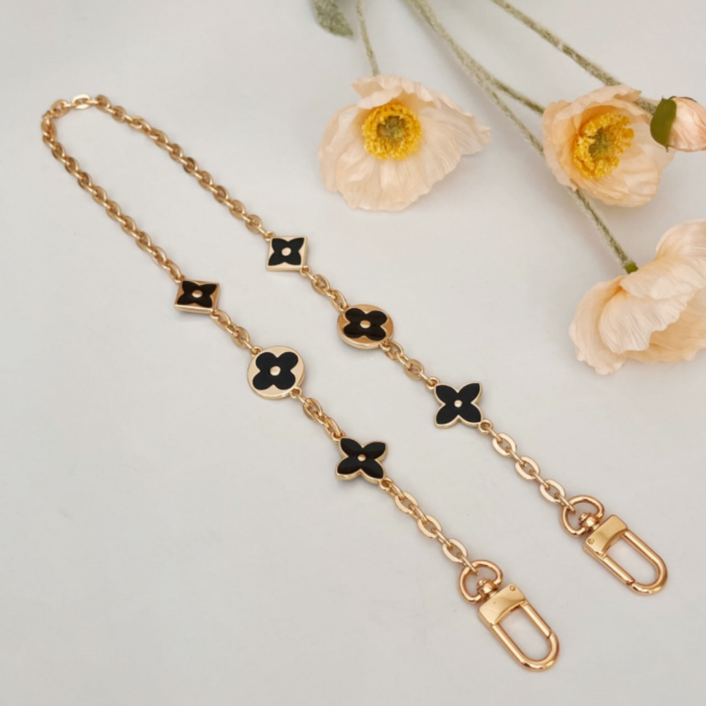 กระเป๋าแฟชั่นเข็มขัดโซ่โลหะ High-End กระเป๋าสายคล้องไหล่ DIY Handmade กระเป๋าอุปกรณ์เสริม Messenger สายคล้องกระเป๋า