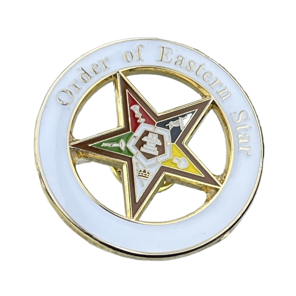 เครื่องประดับแฟชั่นเคลือบ OES เข็มกลัดคอปก Pin เข็มกลัดขนาด 1.25 นิ้ว