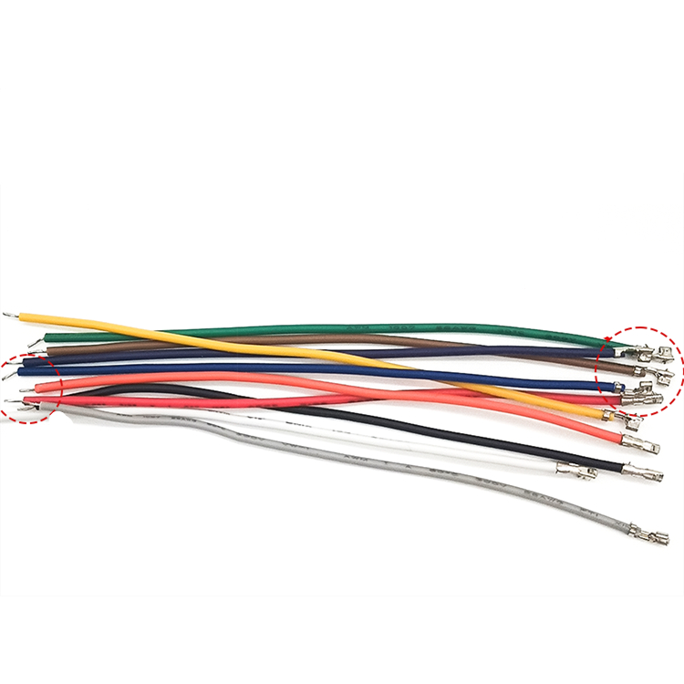 Ph2.0mm Spacing Single-Head Crimping Reed Shell-Free Terminal Cable 24AWG สายเชื่อมต่ออิเล็กทรอนิกส์