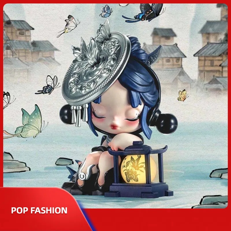 Popmart Bubble MART Matchless Town POPMART ซีรีส์ครบรอบ 14 ปี กล่องตาบอดทํามือ