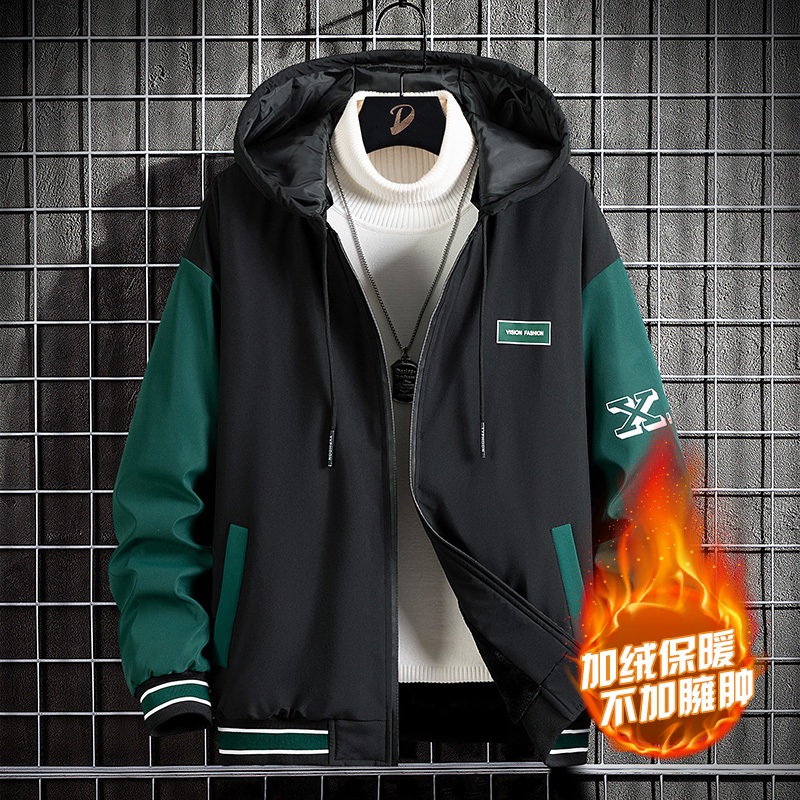 10xl ขนาดใหญ่หนาผ้าฝ้ายเบาะแจ็คเก็ตผู้ชายฤดูใบไม้ร่วงฤดูหนาวขนแกะเบาะหนา Warm Plus
