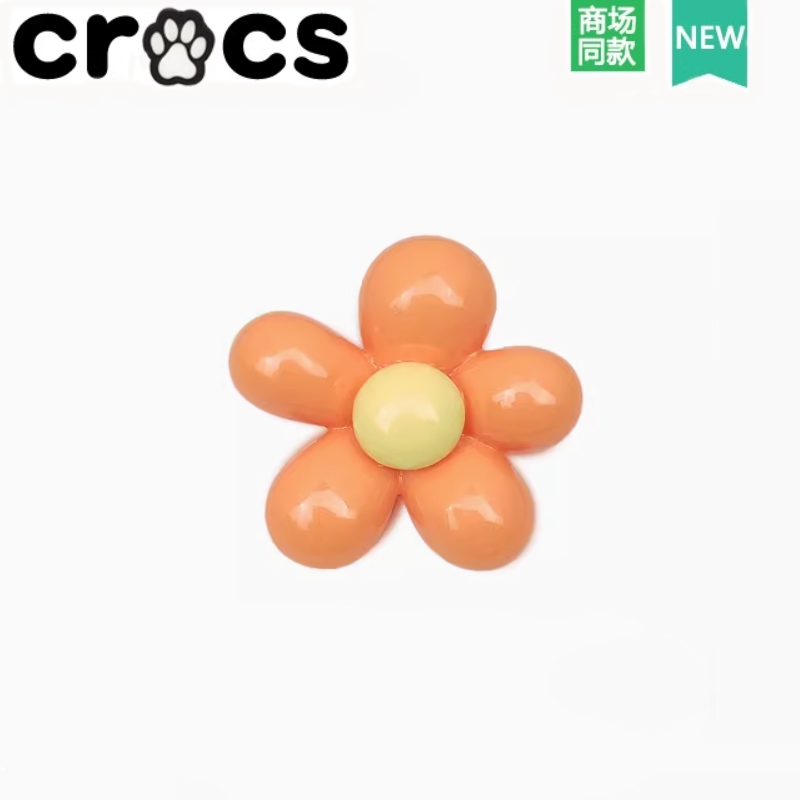 รองเท้า crocs ดอกไม้รองเท้าอุปกรณ์เสริม DIY High-End การ์ตูนสามมิติเรซิ่นดอกไม้รองเท้าหัวเข็มขัด Adapt to crocs ตกแต่งหัวเข็มขัด