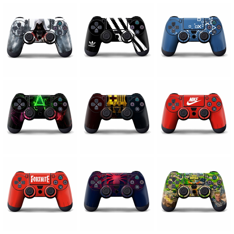 2 แพ็ค PS4 Controller รีโมทคอนโทรลไร้สาย Skins Decal Wrap 49 สี Dualshock สติกเกอร์สําหรับ Sony Playstation 4 Controllers