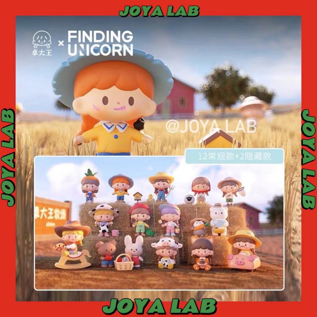 (In Stock)finding UNICORN Zhuodawang Zzoton Ranch Journey Series Blind box[ของแท้] ตุ๊กตา