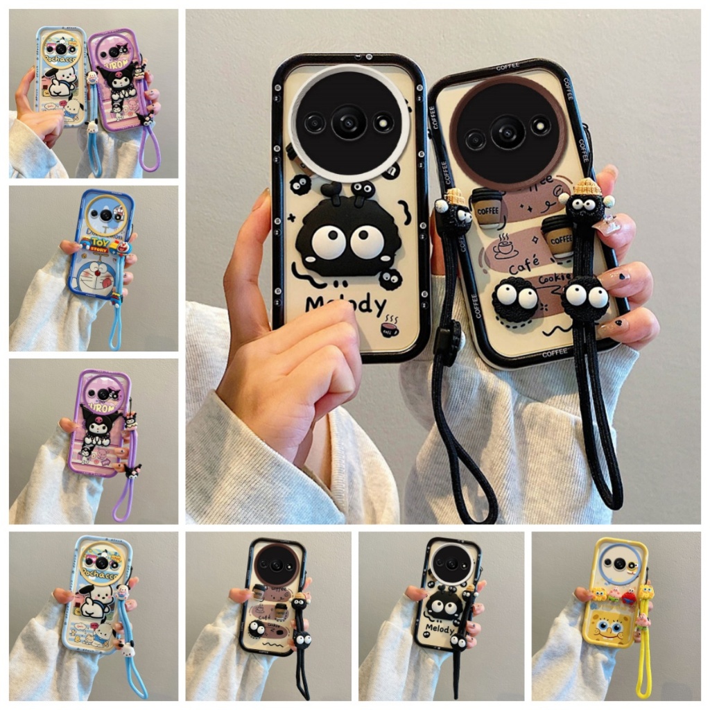 เคส RedmiA3 การ์ตูนการ์ตูน TPUของเล่นตุ๊กตา เคสโทรศัพท์ซิลิโคนอ่อนนุ่มการ์ตูน PQG2
