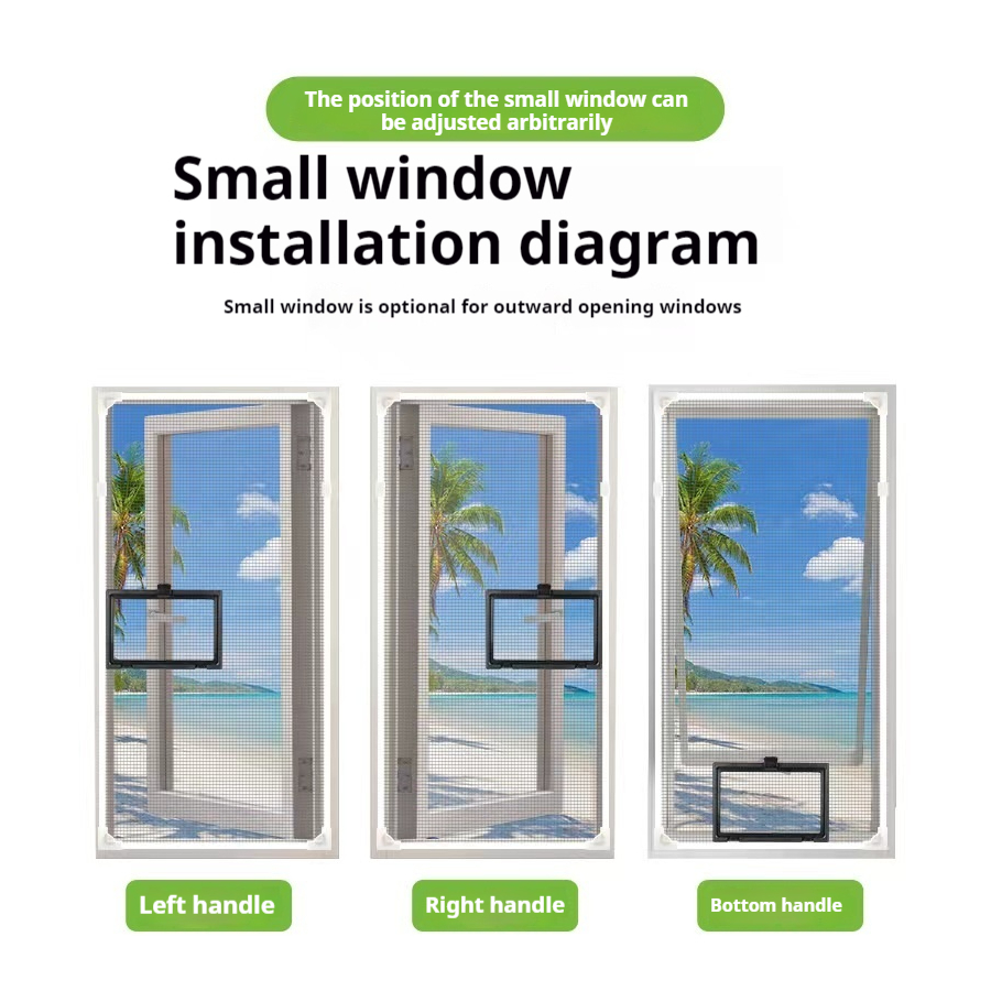 คุณภาพประตูขนาดเล็กสําหรับไฟเบอร์กลาสตาข่ายสุทธิสีเทาตาข่าย ทําเอง ยุงหน้าต่างตาข่าย - รูปที่ 2