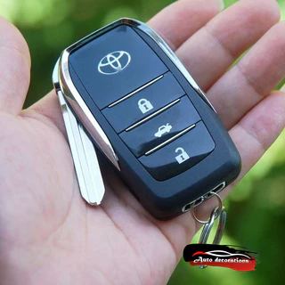 ปลอกกุญแจพับดัดแปลง Toyota สําหรับ Toyota yaris vios Commuter vios2019 เปลือกกุญแจ ativ