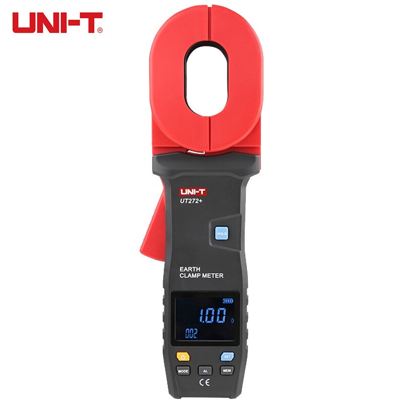Uti-t UT272+ Plus Loop Resistance Tester Clamp-on Ground Resistance Tester Clamp แอมป์มิเตอร์ USB Da