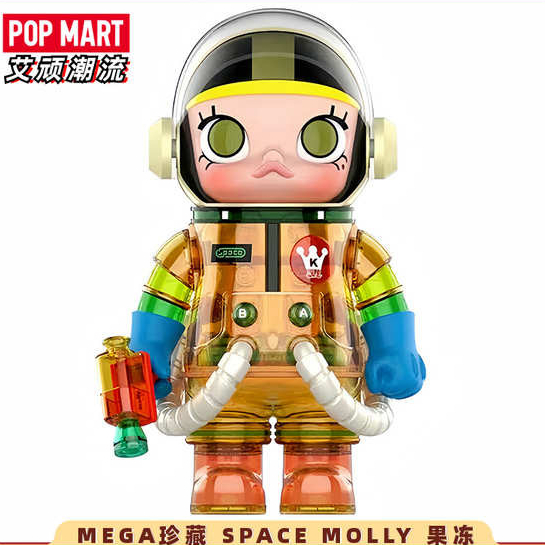 Popmart POPMART MOLLY Jelly 400% Limited 1,000% Large MEGA Collection Astronaut SPACE