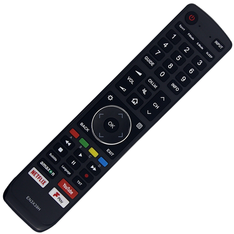 รีโมทคอนโทรล EN3X39H เข้ากันได้กับอะไหล่ Hisense TV H50U7AUK