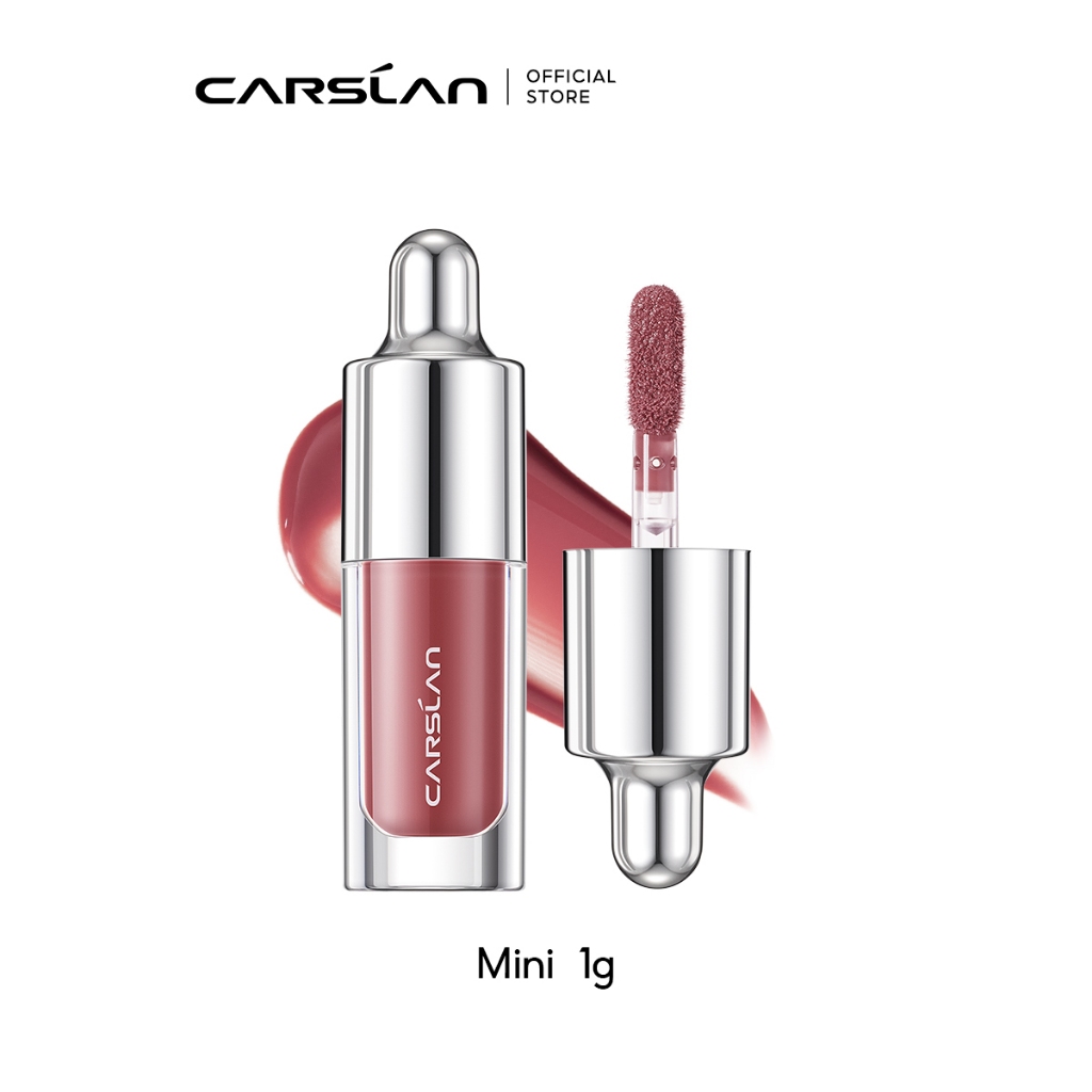 CARSLAN เซรั่มบำรุงริมฝีปาก Mini 1g แบบมีสี ลิปกลอส ลิปแคร์ ให้ความชุ่มชื้น เนื้อบางเบา เครื่องสำอาง ปรับปรุงริ้วรอยริมฝีปาก