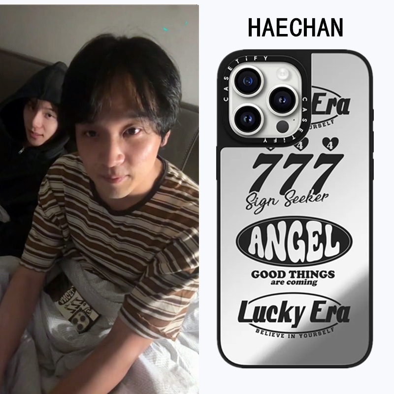 CASETI NCT DREAM HAECHAN Angel Baby Hard Case สําหรับ iPhone 15 14 Plus 11 12 13 Pro 15Pro Max impac
