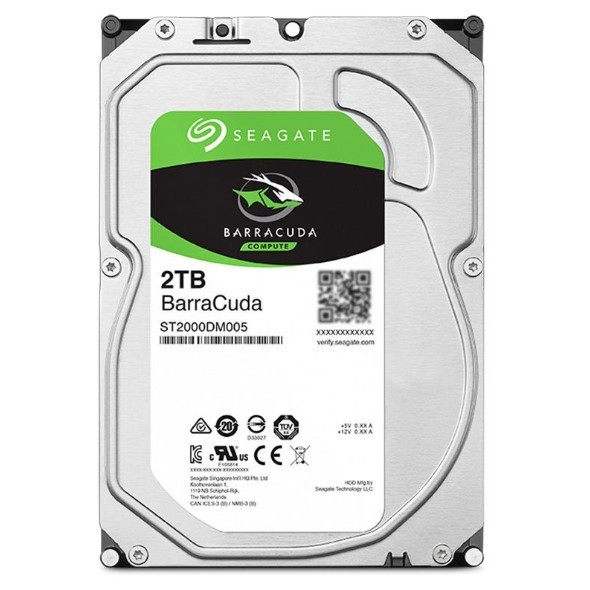 Seagate 2t Mechanical Hard Disk st2000dm008 005 Cool Fish Disk 7200 Rpm เหมาะสําหรับเดสก์ท็อป 12 ซม.
