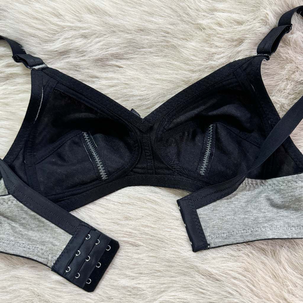 【ZUOMI】·เสื้อชั้นในผู้หญิง，ไม่มีโครง，ไม่มีฟองน้ำ，เสื้อชั้นใน，ฝ้าย，บาง【34-42】 - รูปที่ 7