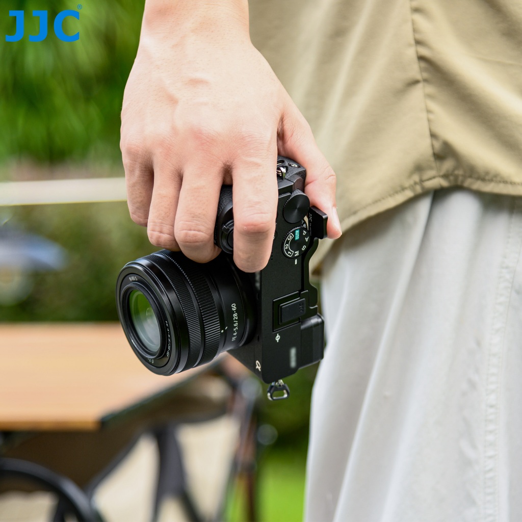 JJC TA-A6700 กล้องโลหะ Thumb Grip สําหรับ Sony A6700 ที่จับนิ้วหัวแม่มือกล้อง อะลูมิเนียมอัลลอย อุปกรณ์เสริม สําหรับ