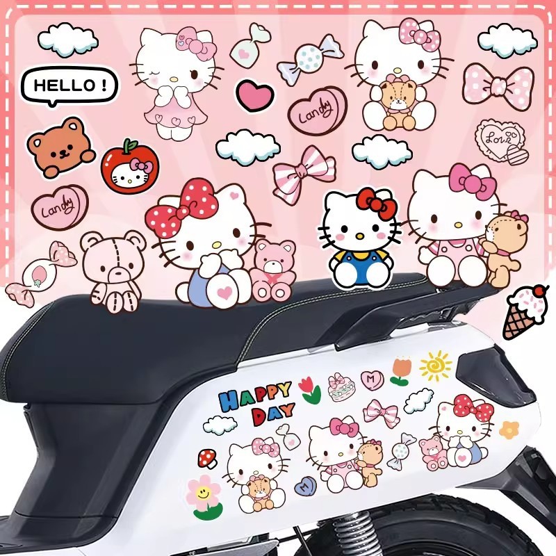 สติ ๊ กเกอร ์ ติดรถยนต ์ และมอเตอร ์ ไซค ์ สามารถวางได ้ ทุกที ่ ในบ ้ าน