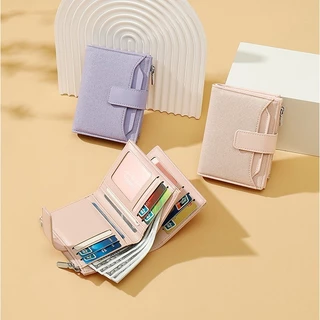 Seagloca กระเป๋าสตางค์ใหม่กระเป๋าสตางค์กระเป๋า In One Multi-Card สตางค์เหรียญขนาดเล็กนักเรียนขนาดเล็กสําหรับผู้หญิงไม่มี 1947