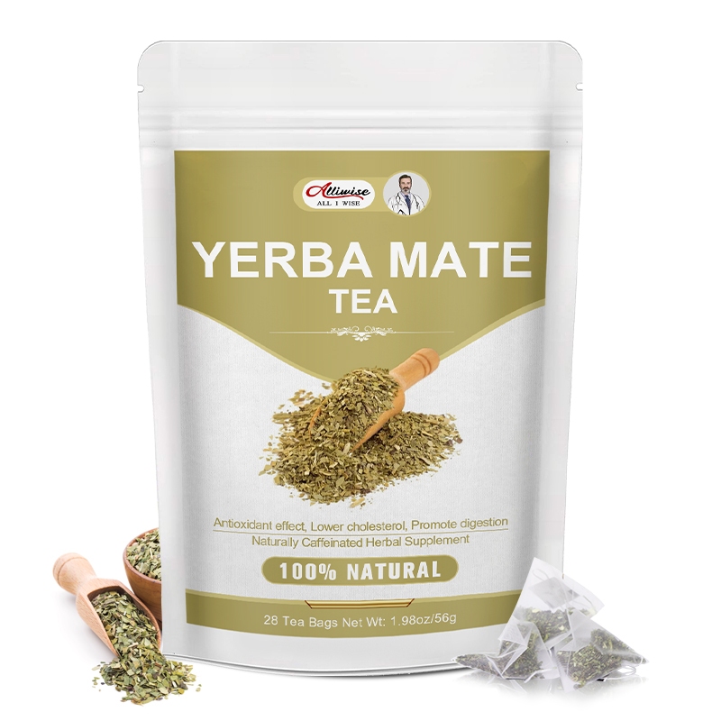 ถุงชา Alliwise Yerba Mate รวยในคลอโรฟิลล์,สารต้านอนุมูลอิสระรองรับระบบหลอดเลือดและทางเดินอาหาร