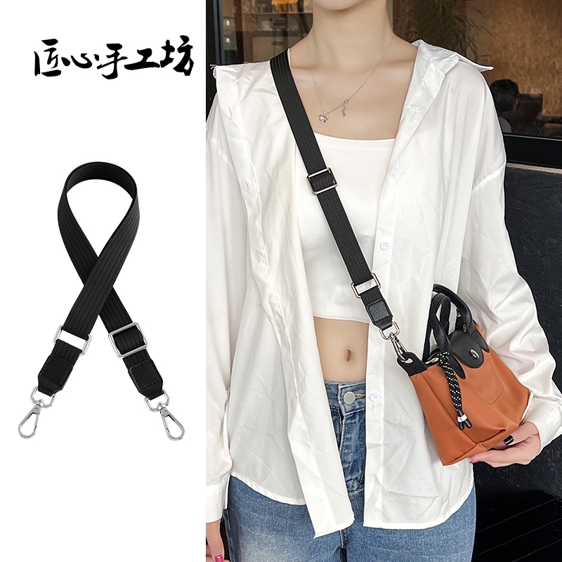 พร้อมสต็อก Ingenic Craft Workshop longchamp Strap เหมาะสําหรับ energy Bag mini Small Canvas Shoulder Accessories