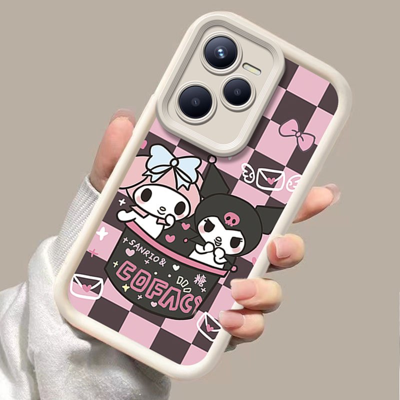 เคสโทรศัพท์กันกระแทกการ์ตูน Graffiti เคสซิลิโคนนุ่มเคสป้องกันเหมาะสําหรับ OPPO Realme C35 4G/Narzo 50A Prime