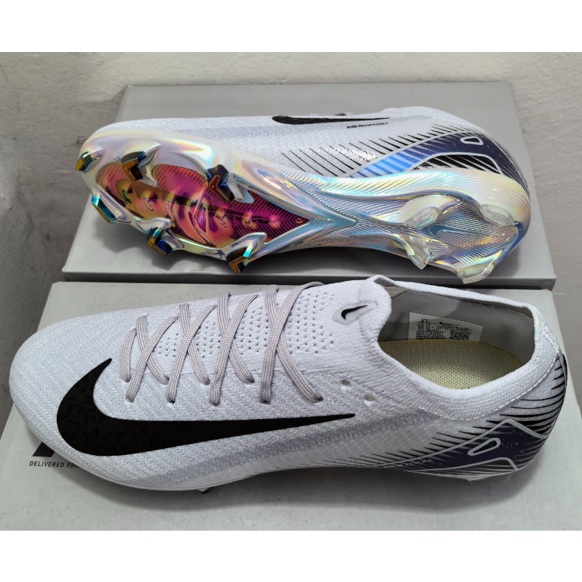 Mercurial Vapor 16 XVI Elite FG Size 36-45 รองเท้าฟุตบอลเด็ก/รองเท้าฟุตบอลชายและหญิงรองเท้าฟุตบอลถักกลางแจ้ง Anti slip และ