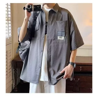 Cabin Fashion เสื้อเชิ้ตแขนสั้น Pocket Style จัดส่งจาก กทม.