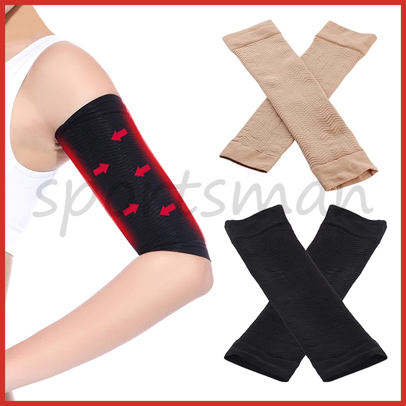 Upper Arm Compression Sleeves, Women Arm Shapers, Compression Arm Wraps สําหรับออกกําลังกายกีฬา
