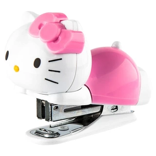 Hello kitty ชุดเย็บกระดาษน่ารักนักเรียน Mini Stapler Binding Machine Test Paper Binding Kawaii การ์ตูนการเรียนรู้เครื่องเขียน Back to School