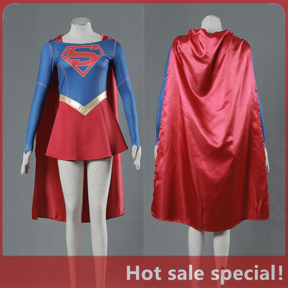 【HX-YAO】Superwoman cosplay Anime Costumes Marvel DC movie series cosplay performance costumes
