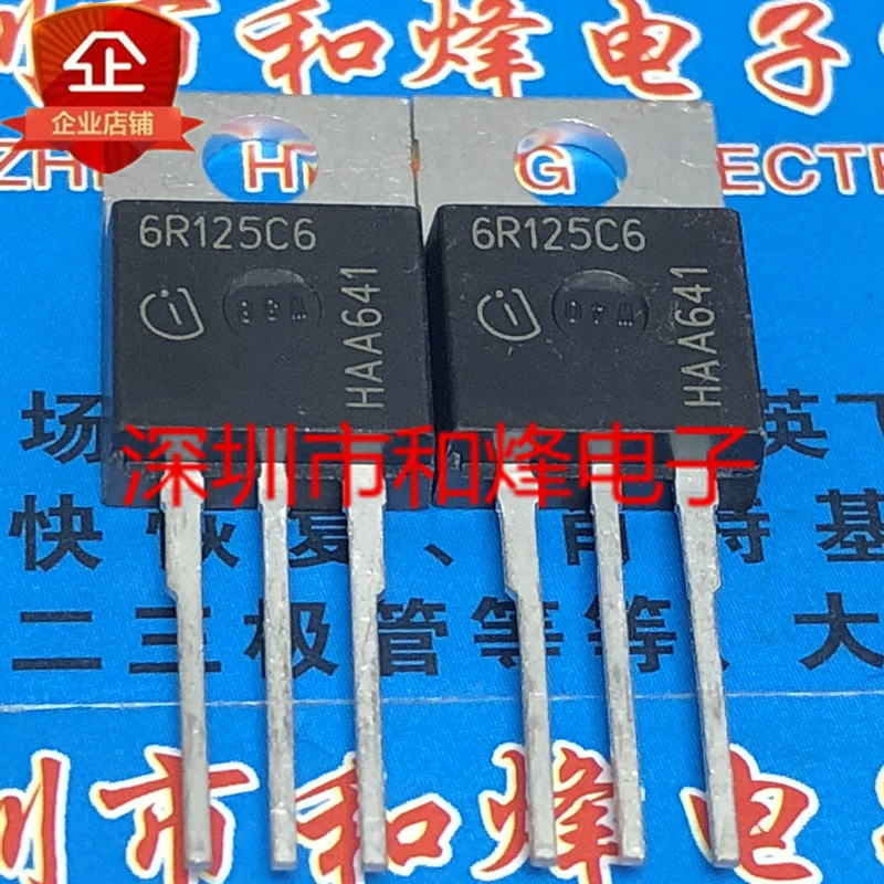 Original mos Field Effect Tube หลอดคริสตัล 6R125C6 IPP60R125C6 IPA60R125C6 10N03LB IPP10N03LB 4N04L0