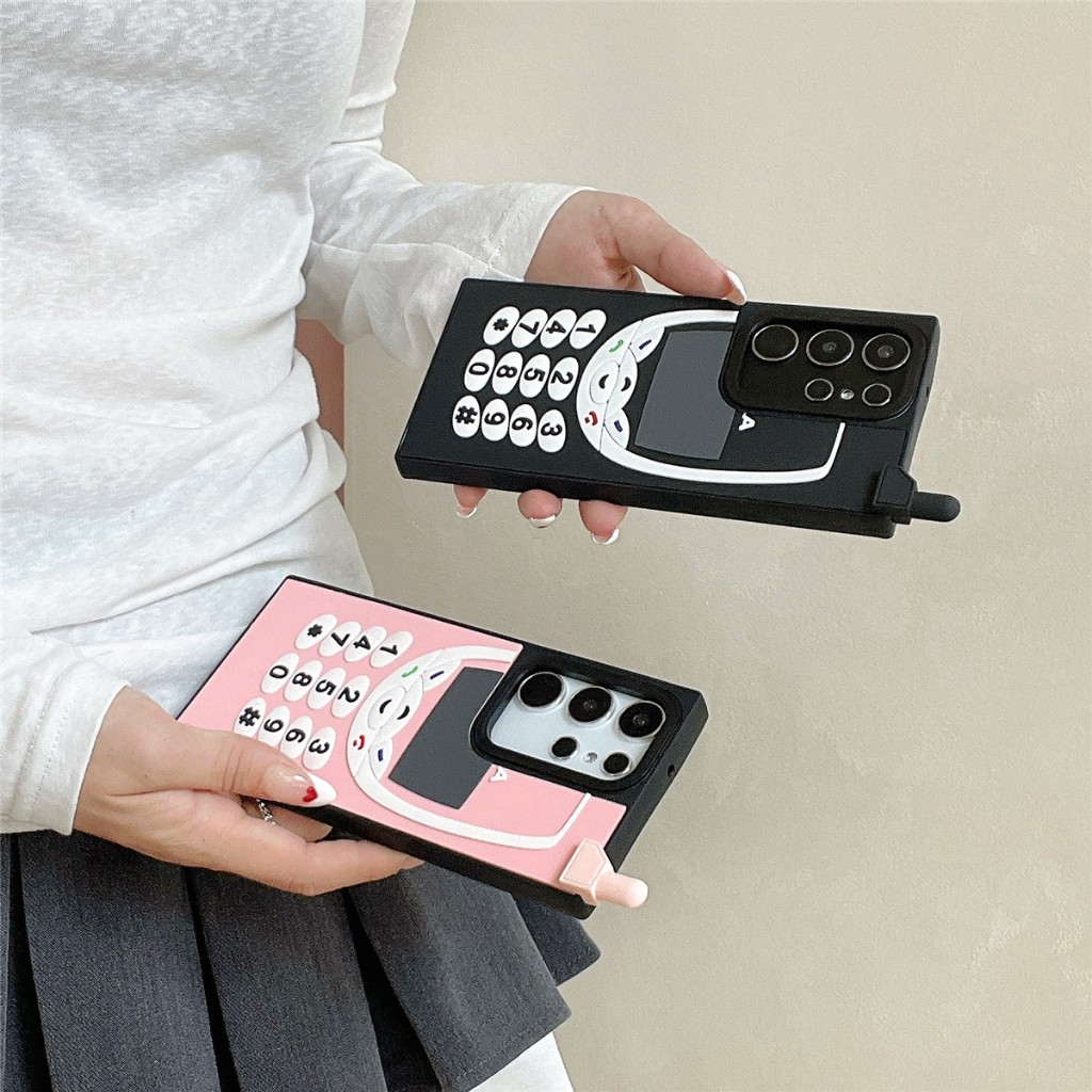 บุคลิกภาพ Nokia 3D เคส Samsung Galaxy S26 Ultra S26 Plus S26 S25 FE S25 Ultra S24 FE S24 Ultra S24 Plus S23FE S23 Ultra S23 Plus S23 S22Ultra S21Ultra S21FE A52 A53 A54 A55 A14 S25 A23 A34 5G Case เคสโทรศัพท์ใหม่ PC ป้องกันการตก เคสมือถือซัมซุง ราคา ถูกที่สุด ดีลบีเคเค แกลเลอรีภาพที่ 2