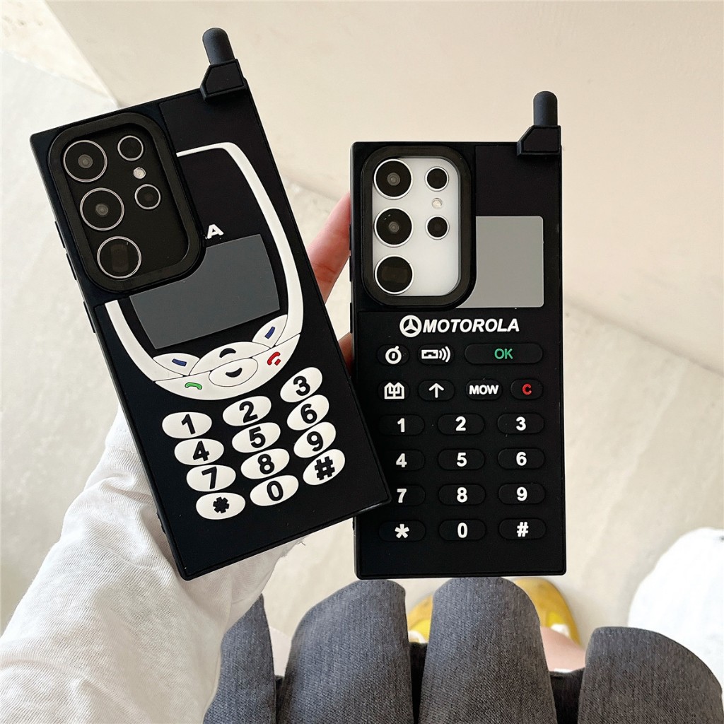 บุคลิกภาพ Nokia 3D เคส Samsung Galaxy S26 Ultra S26 Plus S26 S25 FE S25 Ultra S24 FE S24 Ultra S24 Plus S23FE S23 Ultra S23 Plus S23 S22Ultra S21Ultra S21FE A52 A53 A54 A55 A14 S25 A23 A34 5G Case เคสโทรศัพท์ใหม่ PC ป้องกันการตก เคสมือถือซัมซุง ราคา ถูกที่สุด ดีลบีเคเค แกลเลอรีภาพที่ 3